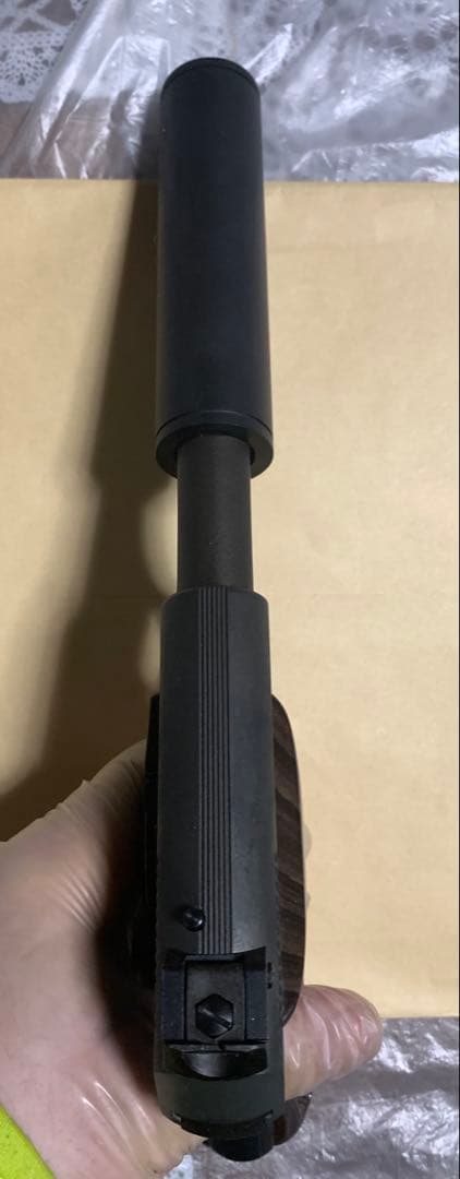 【生産終了！レア】「コルトウッズマン」サイレンサーカスタムモデルガン MGC