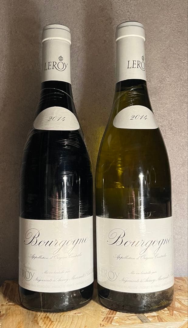 ルロワ　ブルゴーニュルージュ・ブラン 2014 ２本セット