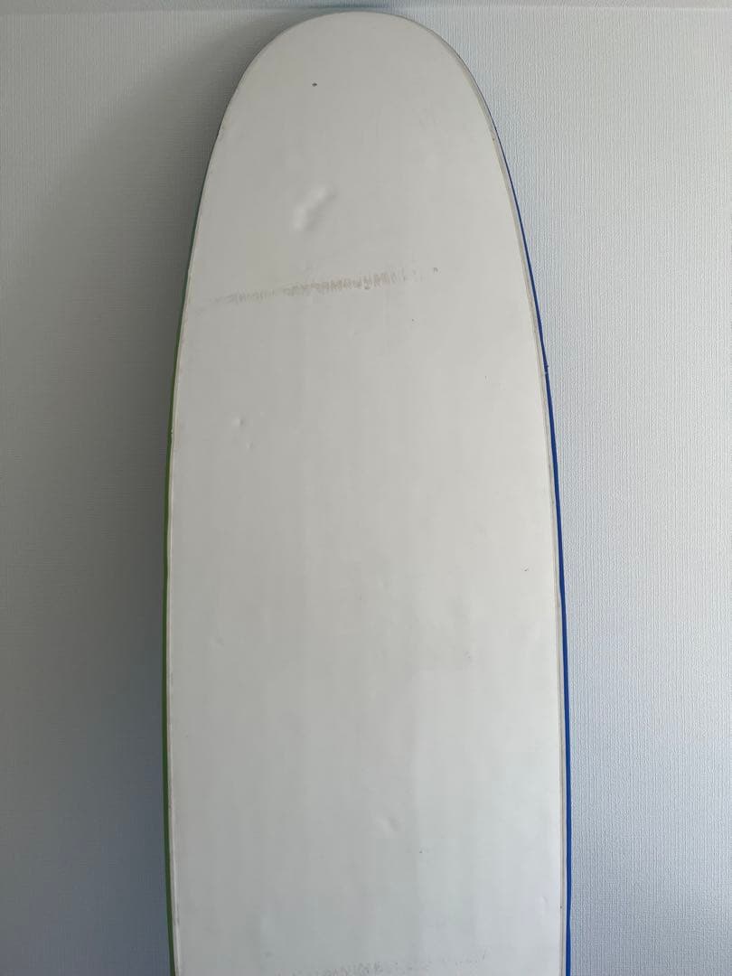 サーフボード　ロング　青と緑のグラデーション