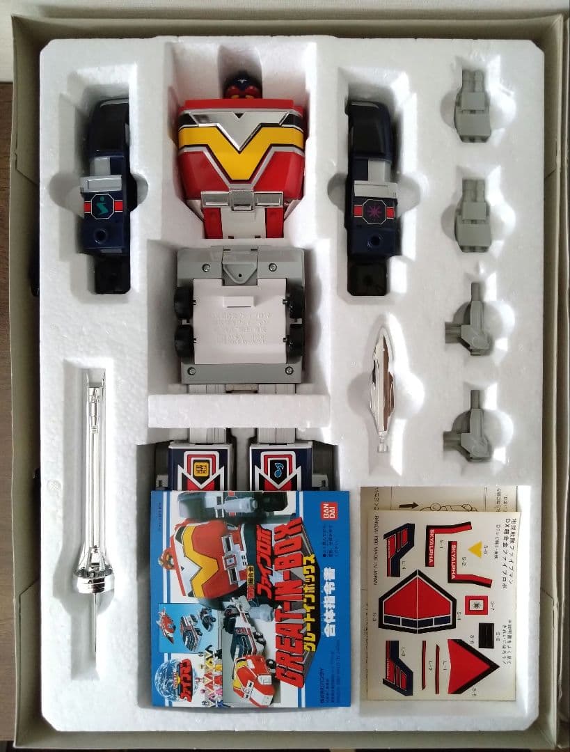 最終値引き★ 地球戦隊ファイブマン DXファイブロボ DXスターファイブ