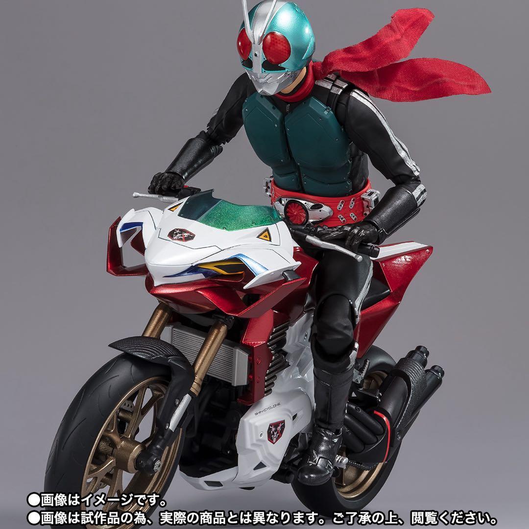 【セット品】S.H.Figuarts 仮面ライダー第2＋1号＆ シンサイクロン号