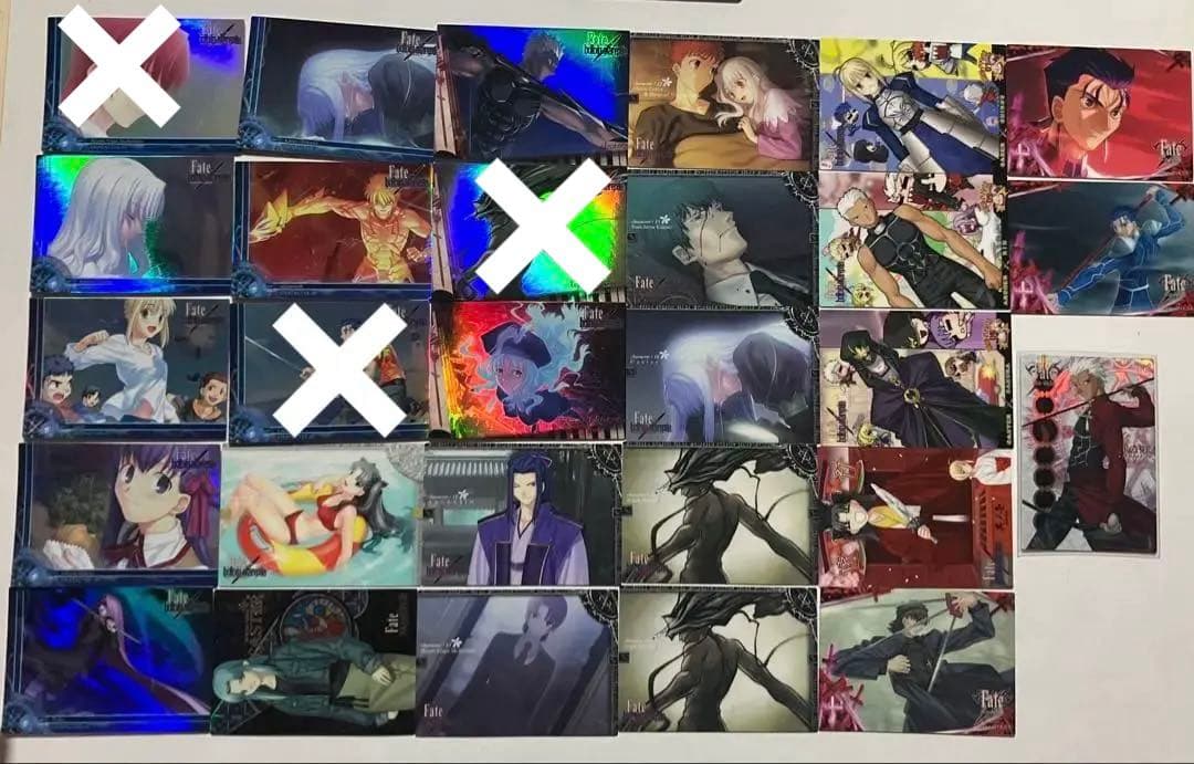 Fate/staynight hollow ataraxia カード25枚セット