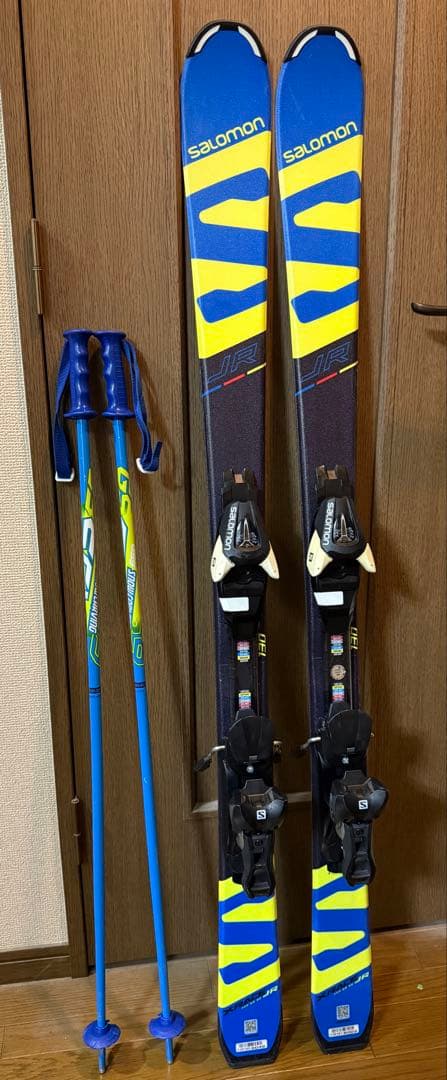 あ*み様 SALOMON サロモン ジュニア用スキー板 130cm ビンディング