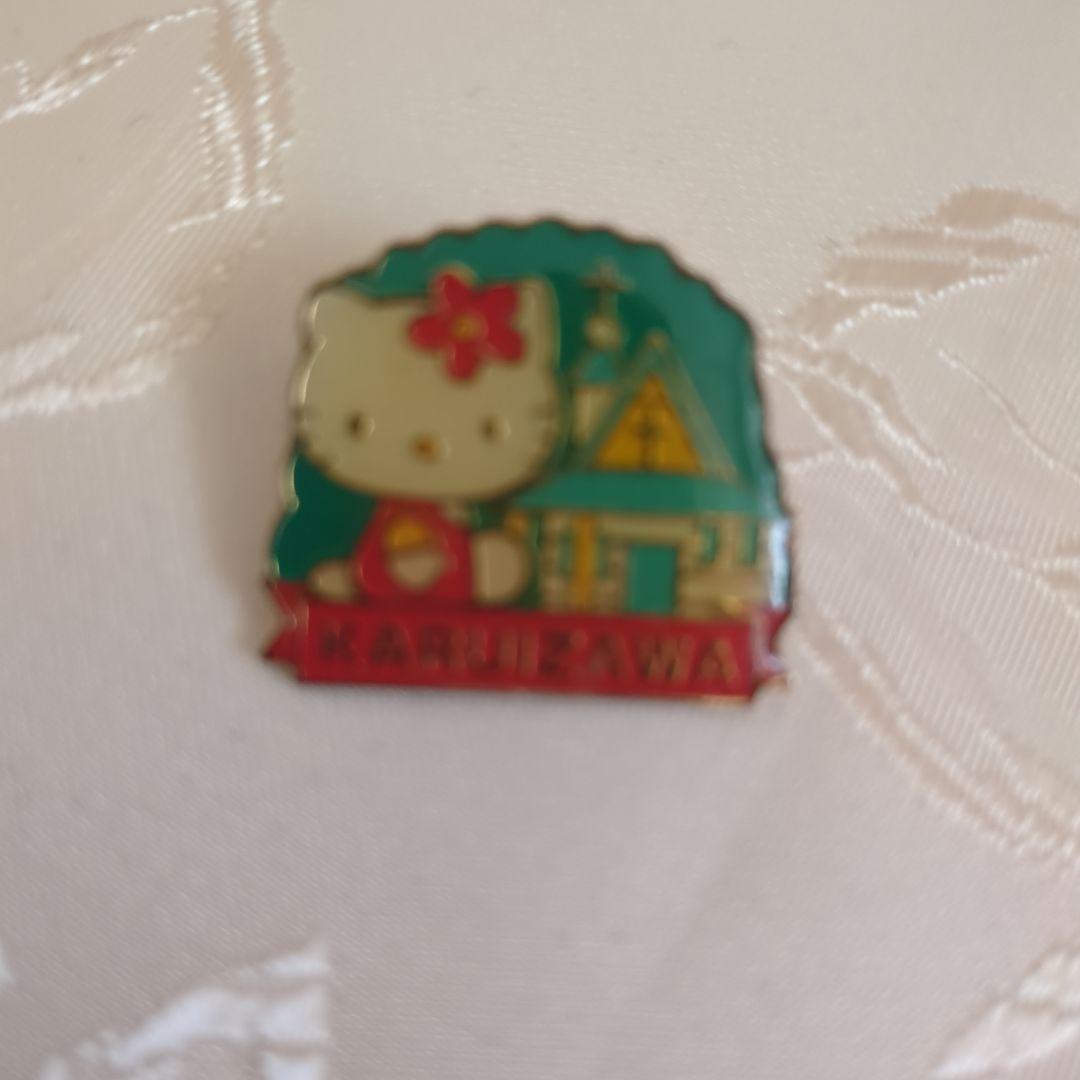【レトロ御当地KITTY】SANRIOサンリオハローキティ 軽井沢 ピンバッジ