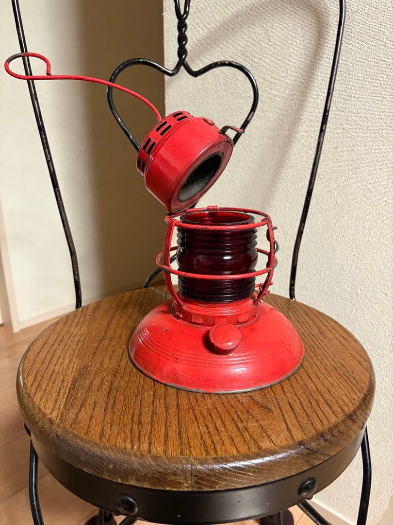 オイルランタン　レッドグローブ　エンバリー・マン社製No.40 DIETZ