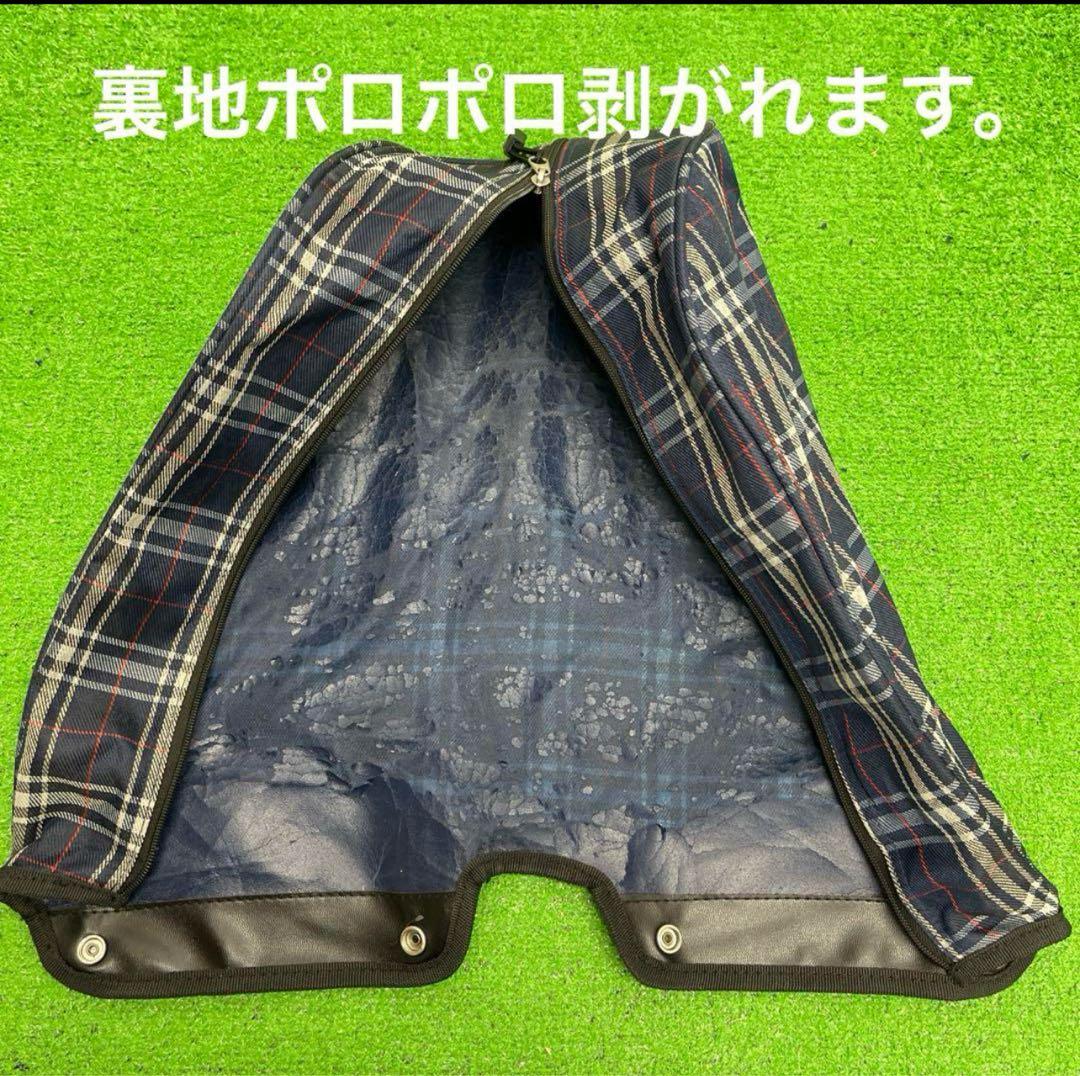 opst オプスト 8インチ ゴルフバッグ　チェック　ネイビー