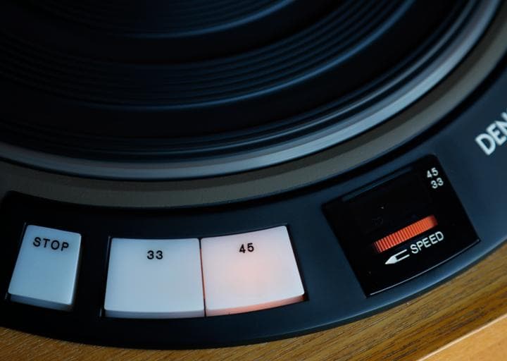 DENON DP-3000 ターンテーブル動作品 ＋ DK-100キャビネット