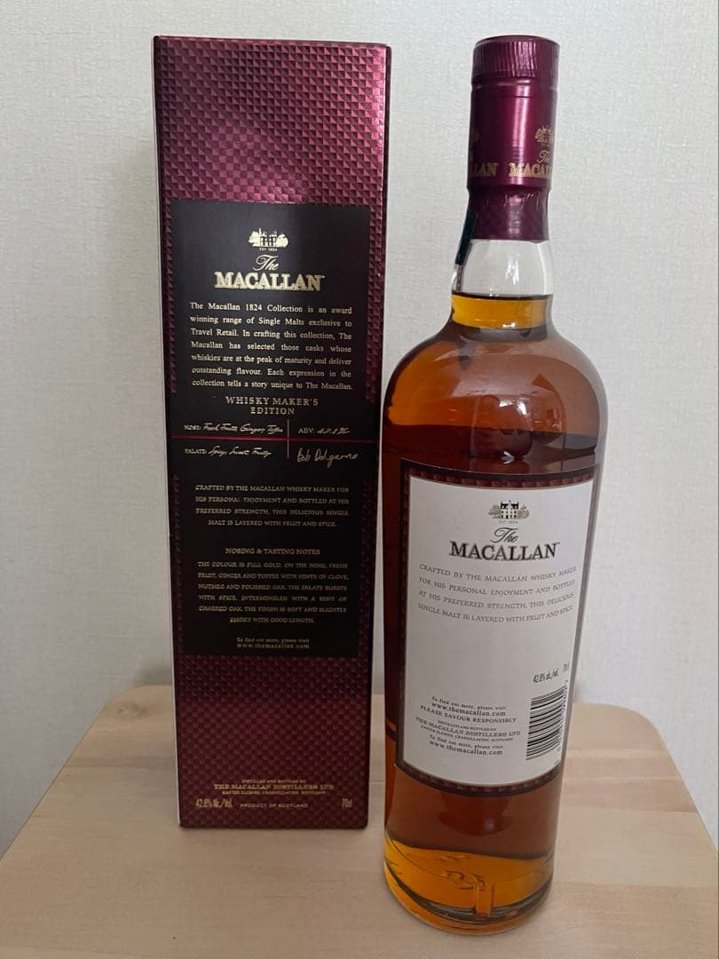 マッカラン ウイスキー メーカーズ エディション 700ml（箱付）