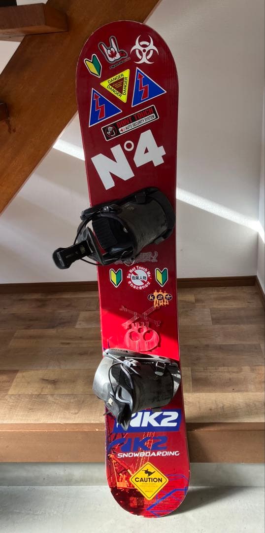【K2】スノーボード板＆ ビンディング　メンズ　ウィンタースポーツ