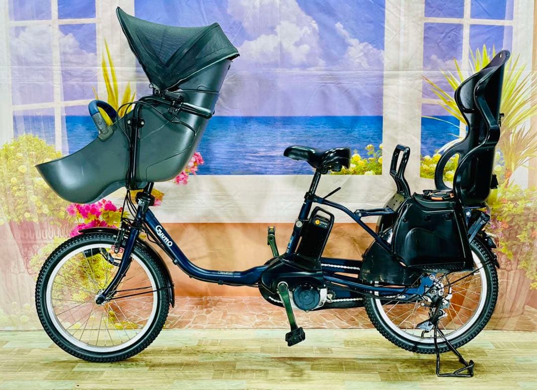 ハイクラス！ギュット・クルーム2020年⭐️子供乗せ電動アシスト自転車Y2771