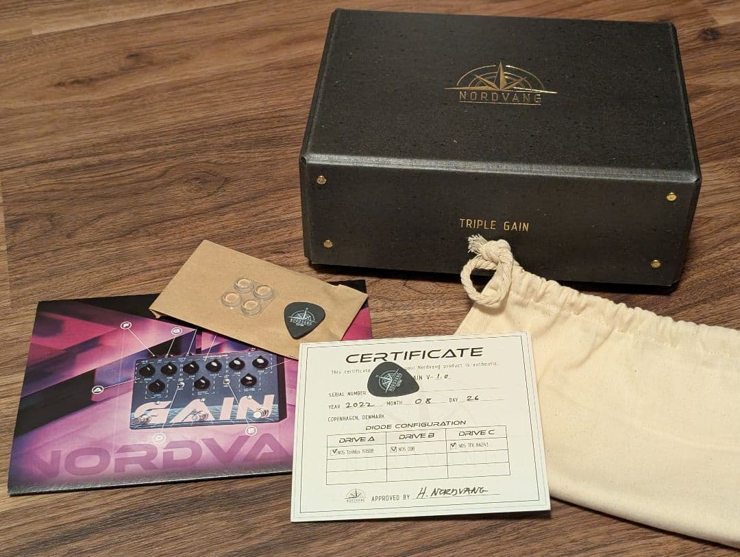 NORDVANG TRIPLE GAIN ギターエフェクター