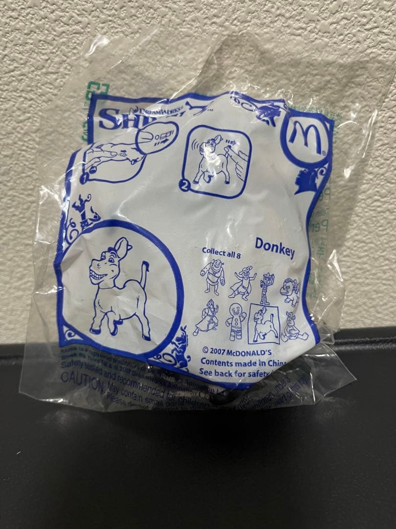 マクドナルド ハッピーセット シュレック3 コンプリート 2007年製　8種類
