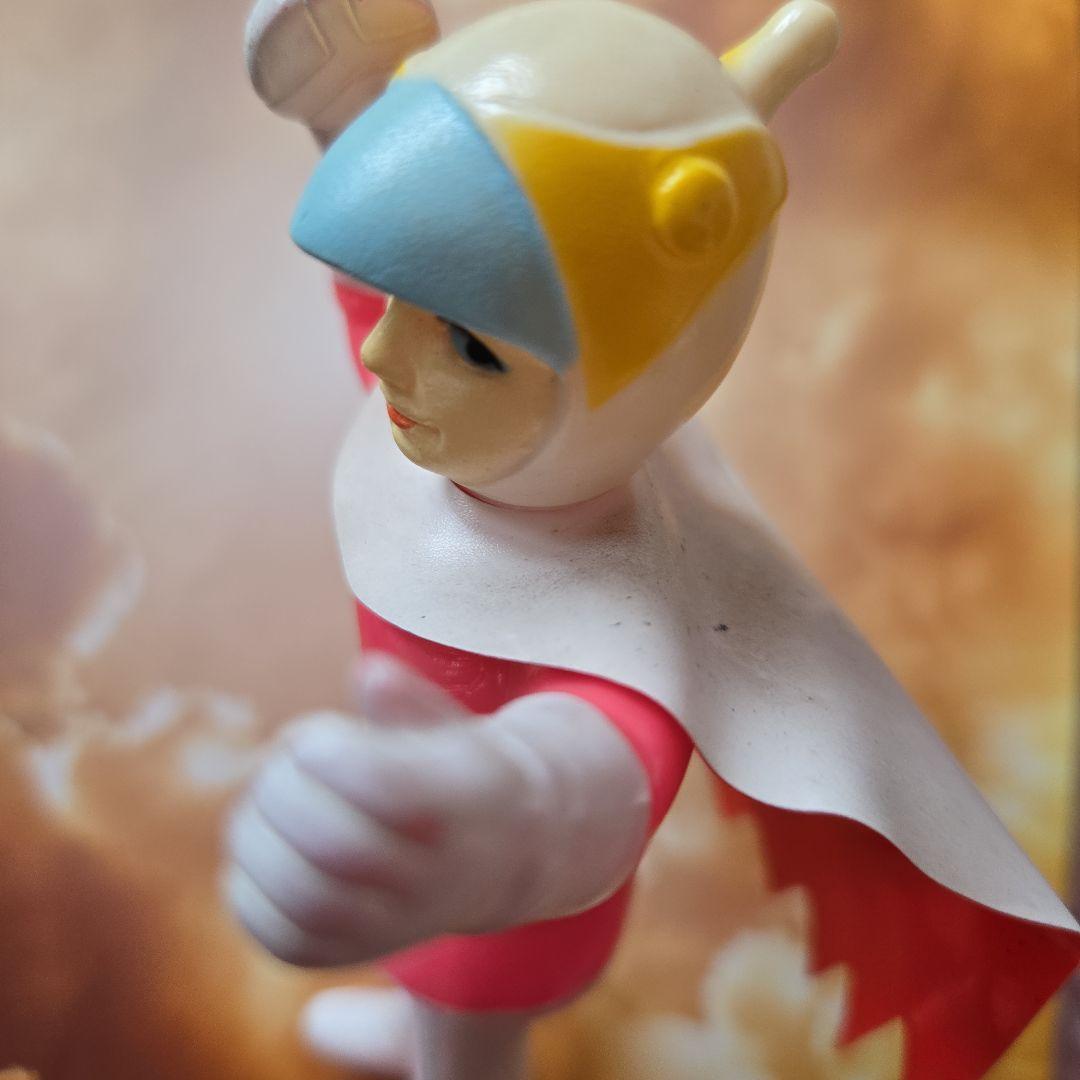 万創　ガッチャマン　白鳥のジュン　ソフビ