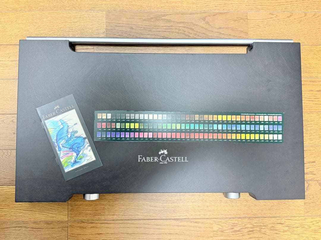 Faber-Castell ファーバーカステル 水彩色鉛筆 120色木箱入セット