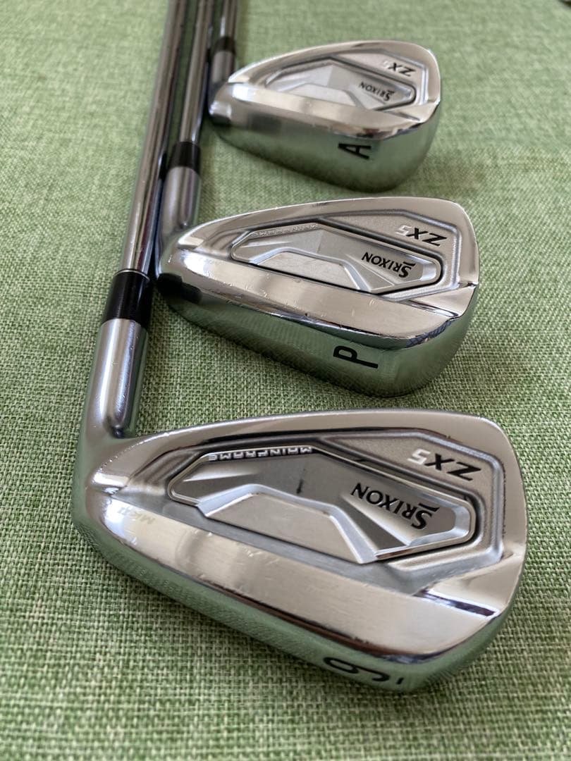 スリクソン ZX5 MkII アイアン7本組 Modus 105S 【程度良好】