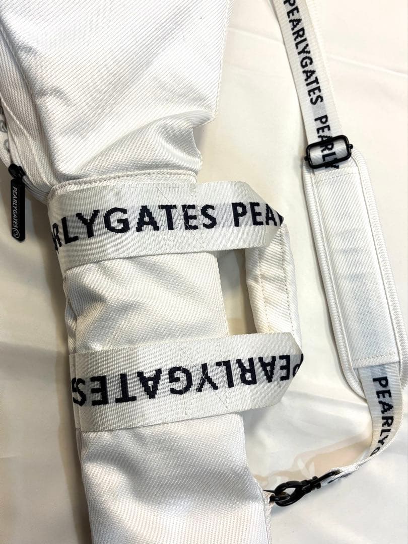 PEARLY GATES ゴルフクラブバッグ ホワイト