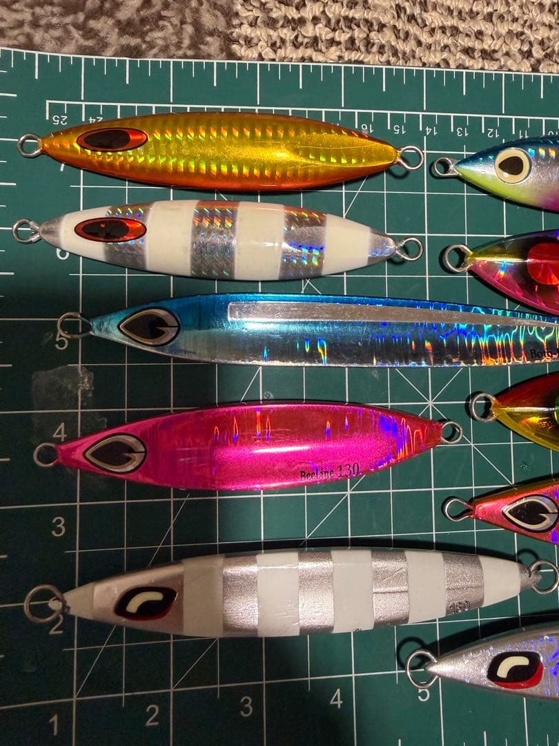 廃盤スロージグ10個shimano beat daiwa hayabusa等