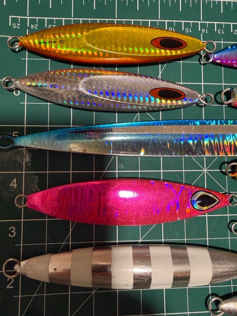 廃盤スロージグ10個shimano beat daiwa hayabusa等