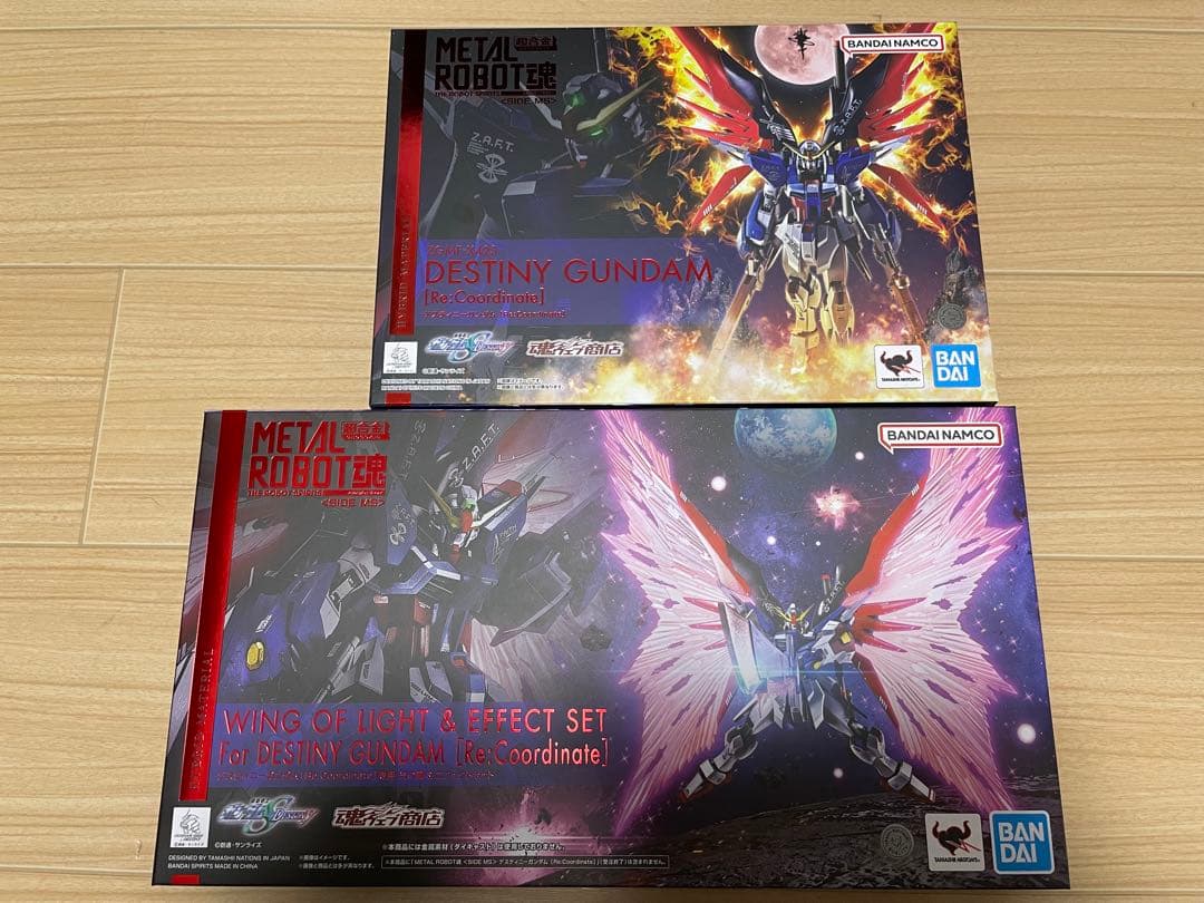 メタルロボット魂 デスティニーガンダム 光の翼セット re:coordinate