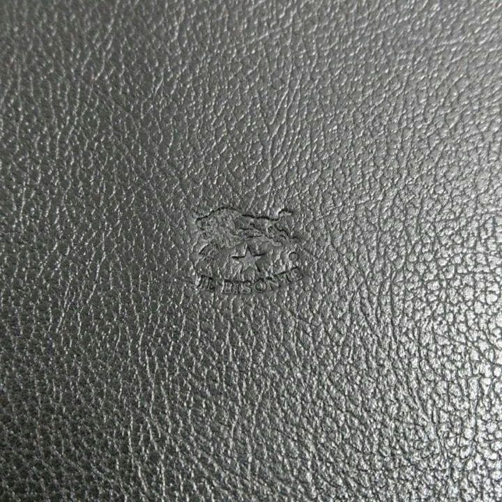 IL BISONTE イルビゾンテ A5ノートカバー ブラック