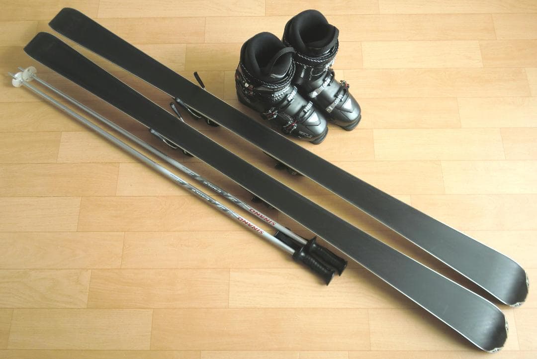 ■■送料無料■メンズスキーフルセット■板170靴28-28.5■メンテ付■■