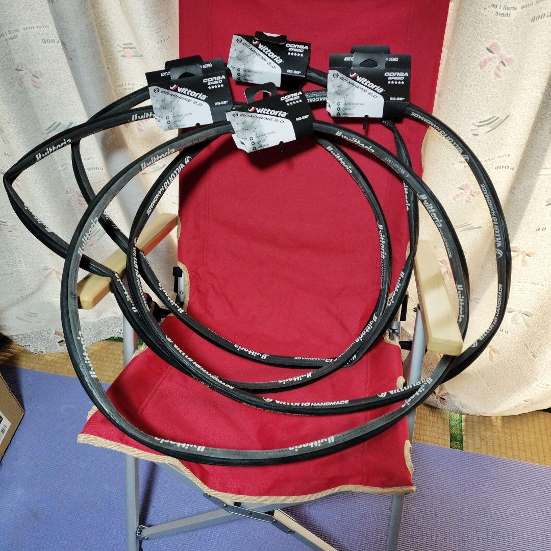VITTORA CORSA SPEED チューブラータイヤ 23C ４本