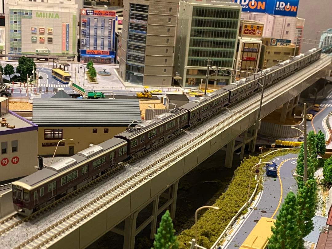 鉄コレ阪急1000系8両N化済み（M車有り）クリアコート施工