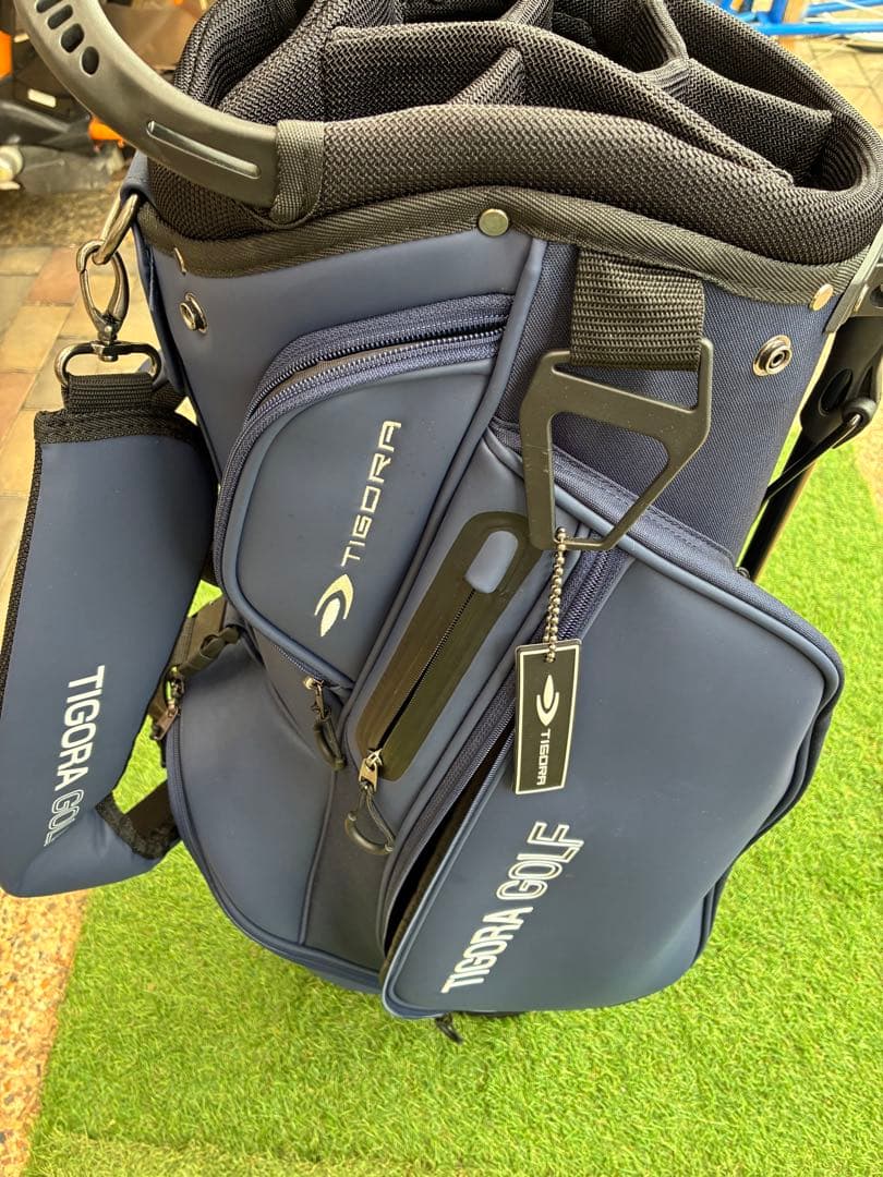 TIGORA GOLF スタンドバッグ ネイビー