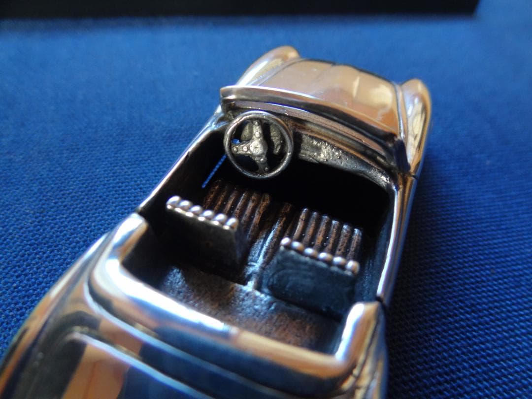 イタリア製 スターリングシルバー ベンツSM5563 カブリオレ ミニカー