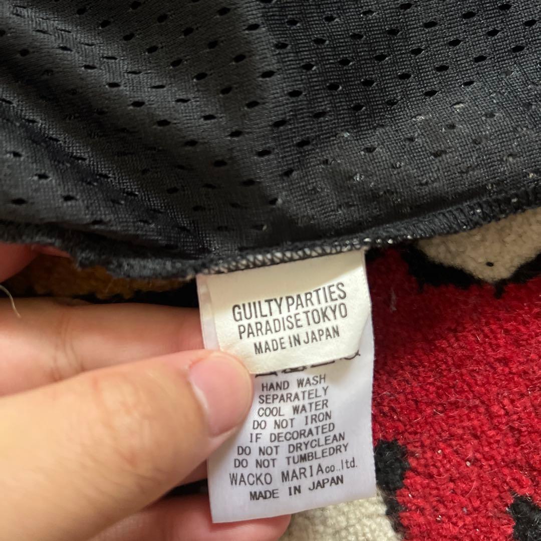 WACKO MARIA 2Pac プリント ゲームシャツ メッシュ　Mサイズ