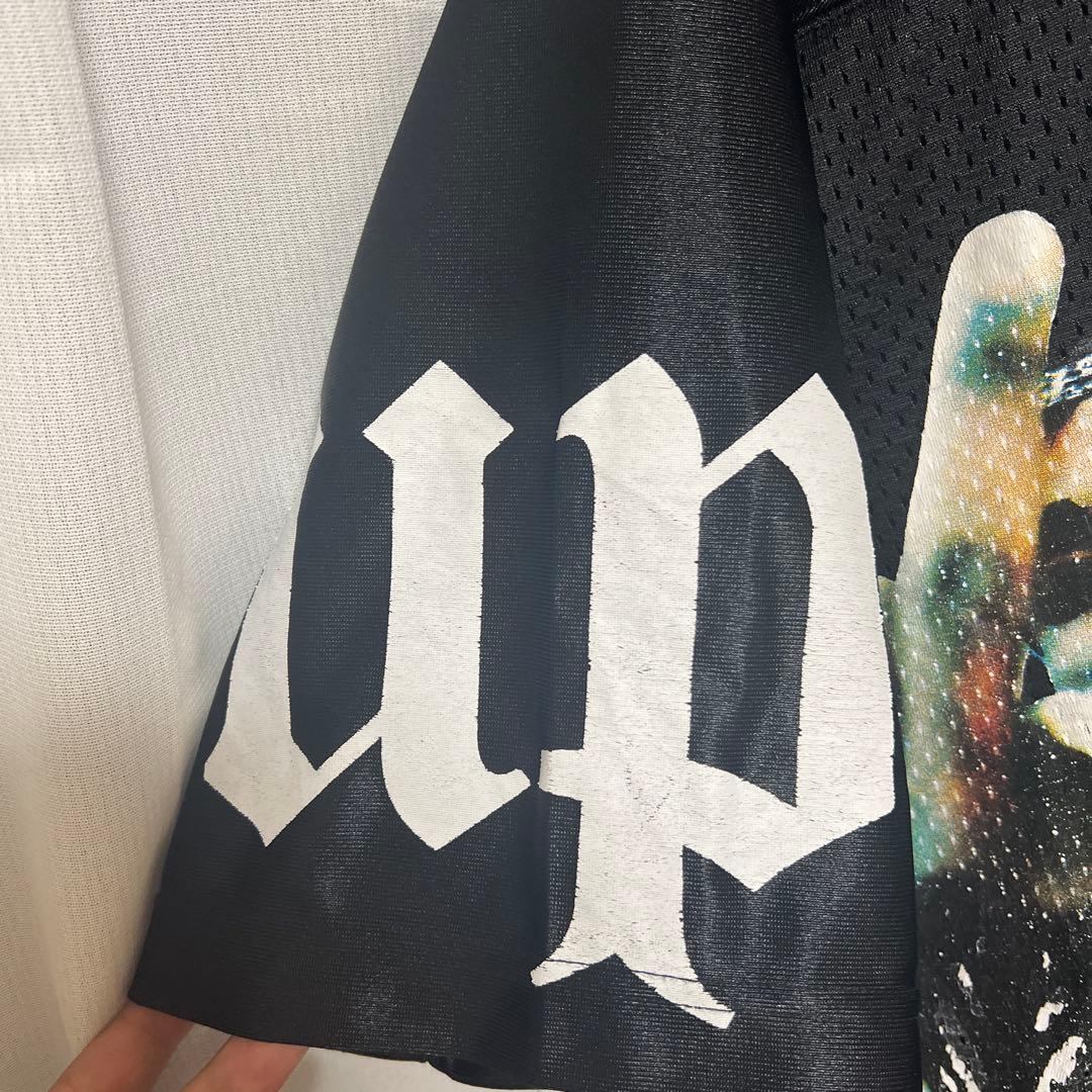 WACKO MARIA 2Pac プリント ゲームシャツ メッシュ　Mサイズ