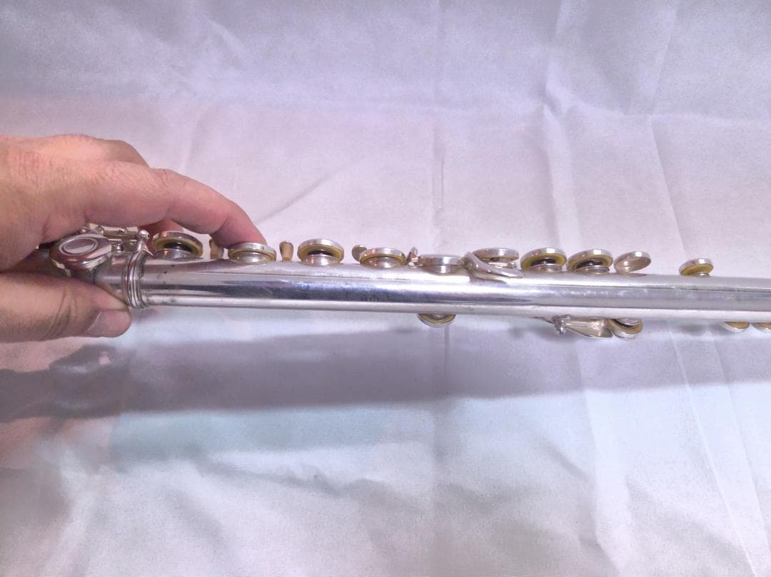 YAMAHA YFL-211SⅡ フルート 日本製 銀メッキ Eメカ付#2428