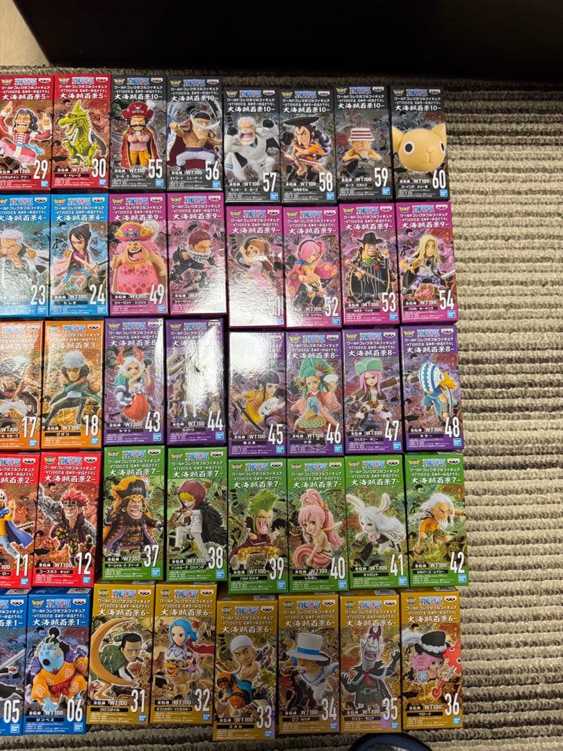 ワンピース　ONE PIECE 海賊大百景　ワーコレ　フルコンプ　フィギュア