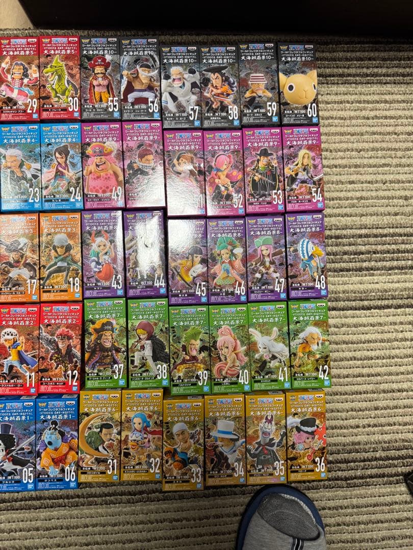 ワンピース　ONE PIECE 海賊大百景　ワーコレ　フルコンプ　フィギュア