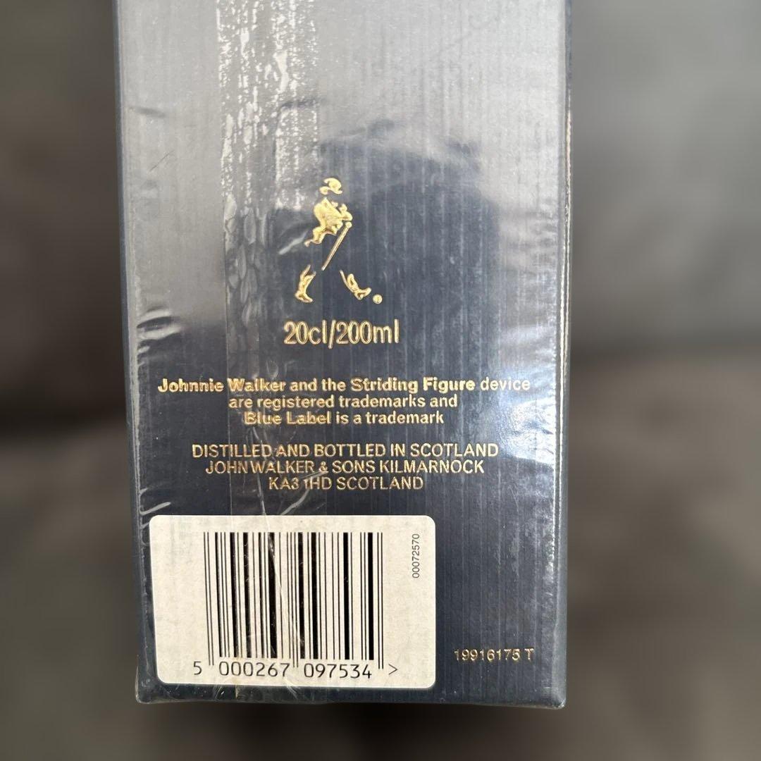 ウイスキー Johnnie Walker Blue Label 200ml