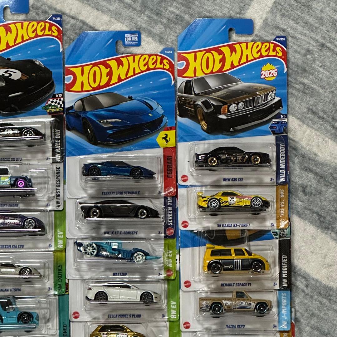 ホットウィール ベーシック 36台セット⑫ フェラーリ GT-R等
