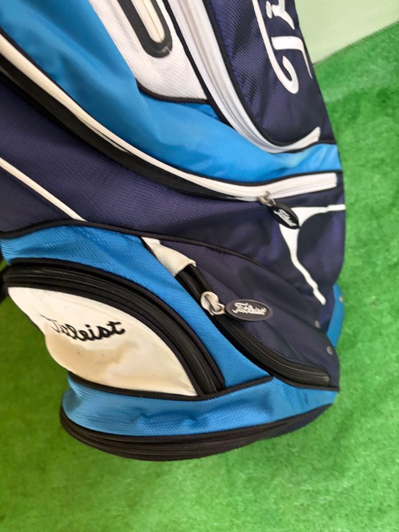美品　タイトリスト　セルフバッグ　ダブルショルダー