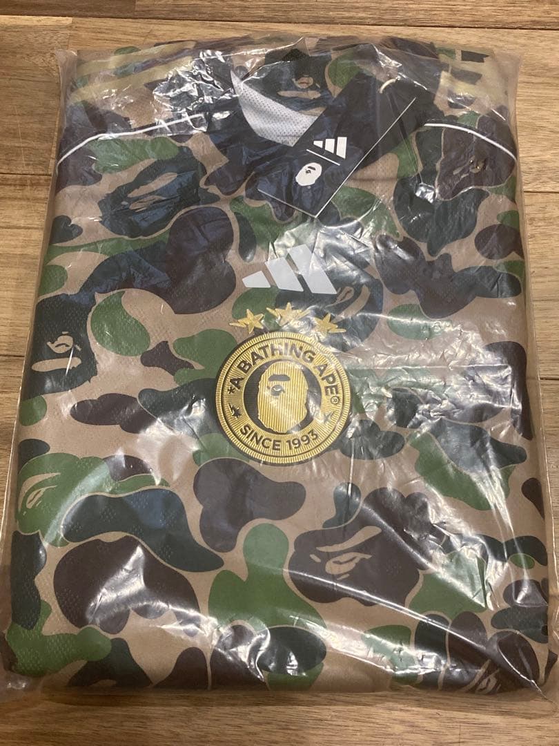 BAPE x adidas FB GREEN ジャージ XL