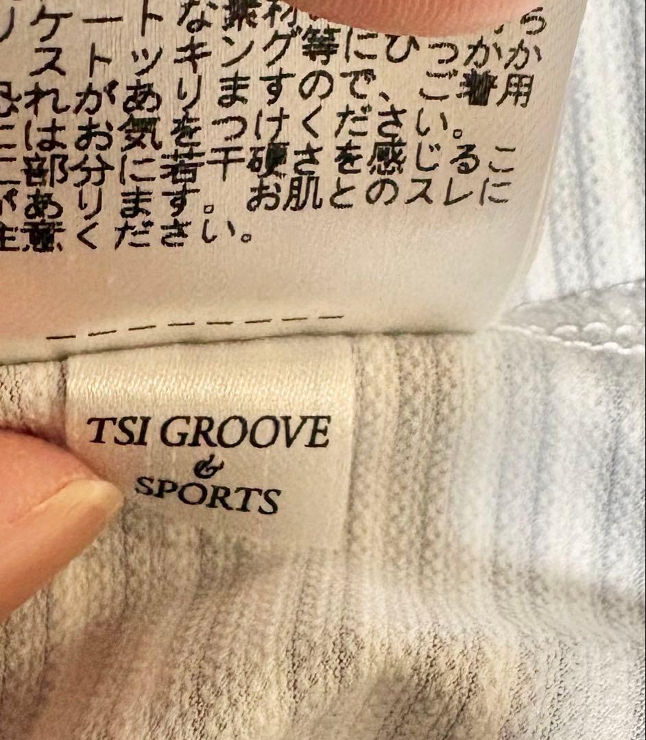 PGGパーリーゲイツ ノースリーブワンピ 黒白 ボーダー レディース 1