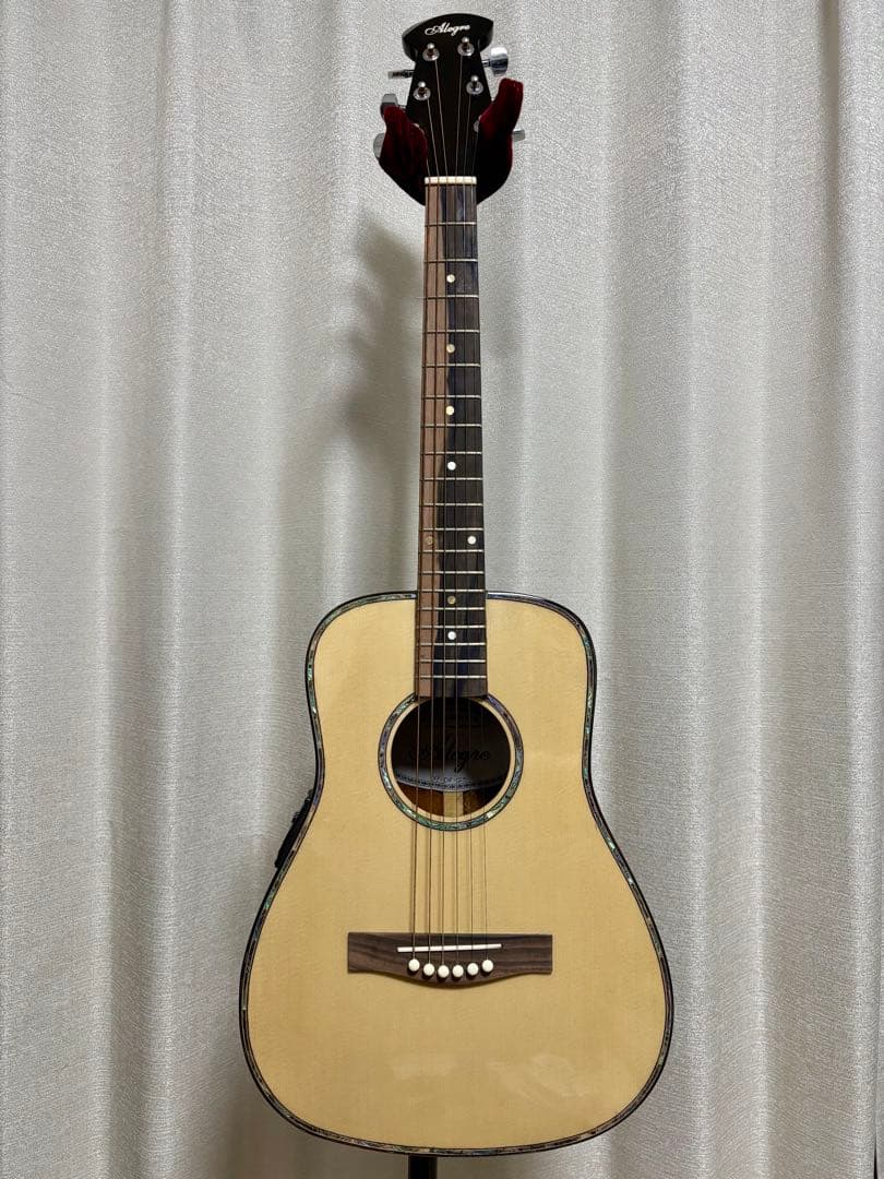 【ミニアコースティックギター】 フィリピン Alegra アレグレ【マンゴー材】