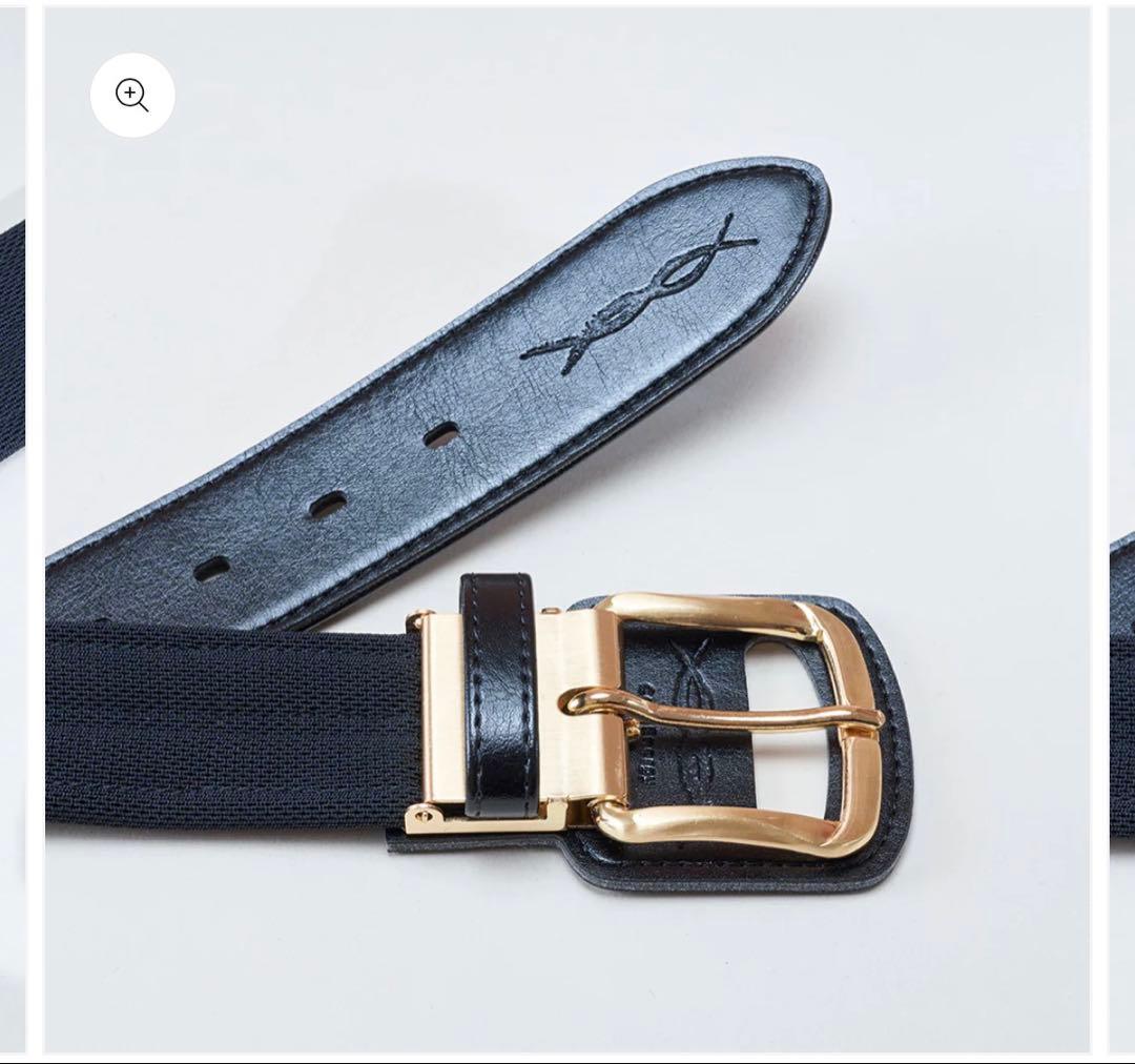 新品未使用　コアエナジーベルト　野球ベルト　黒