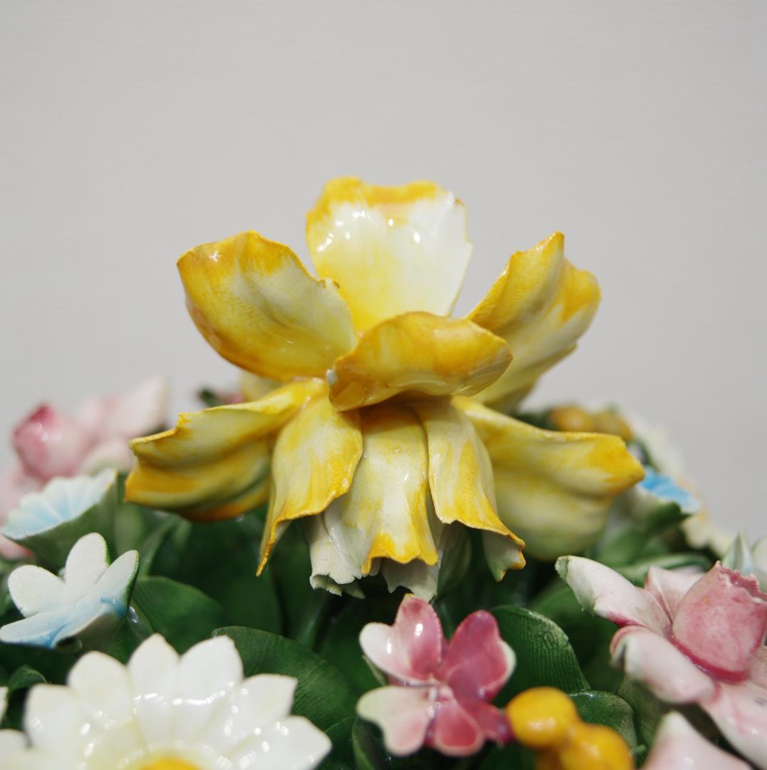 【アンティーク】カポディモンテ capodimonte　陶花