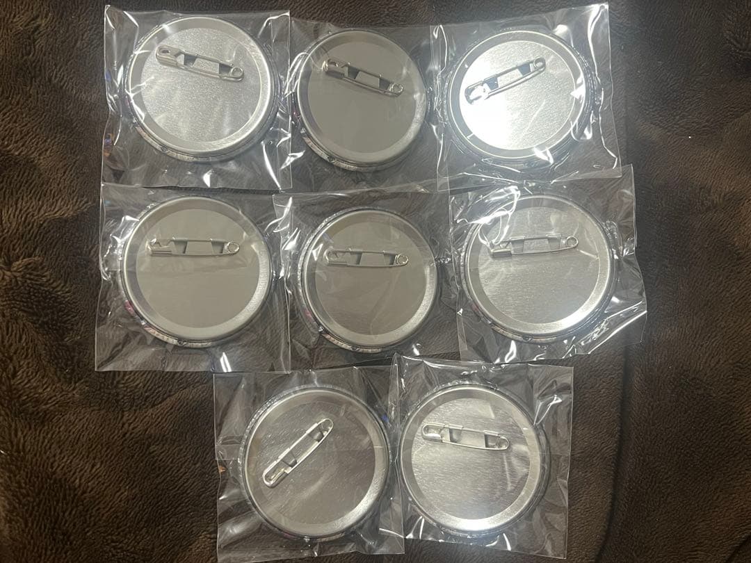 シュタインズゲート シュタゲ マジくじ 牧瀬紅莉栖 缶バッジ 8点セット