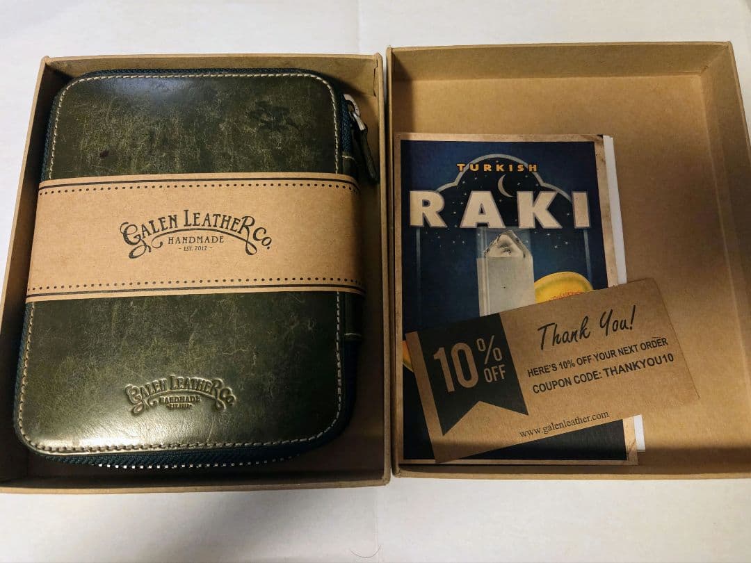 ガレンレザー　 10本刺しペンケース