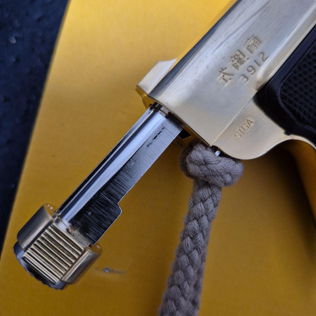 も*ん様 南部式小型自動拳銃ブローバック発火式　マルシン、未使用、未発火品