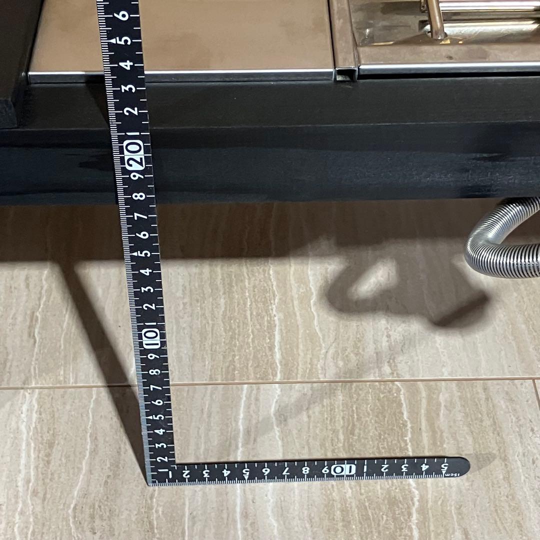 ふ*ゆ様 シェルフコンテナ　25用　スライド天板　ブリッジテーブル　セット　ブラ