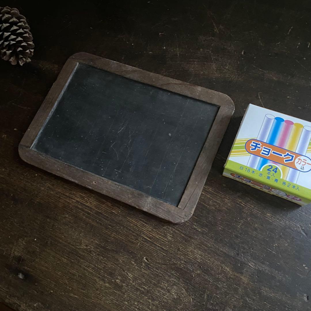 アンティーク　石板　黒板　メッセージボード　大正浪漫　カフェボード　店舗什器