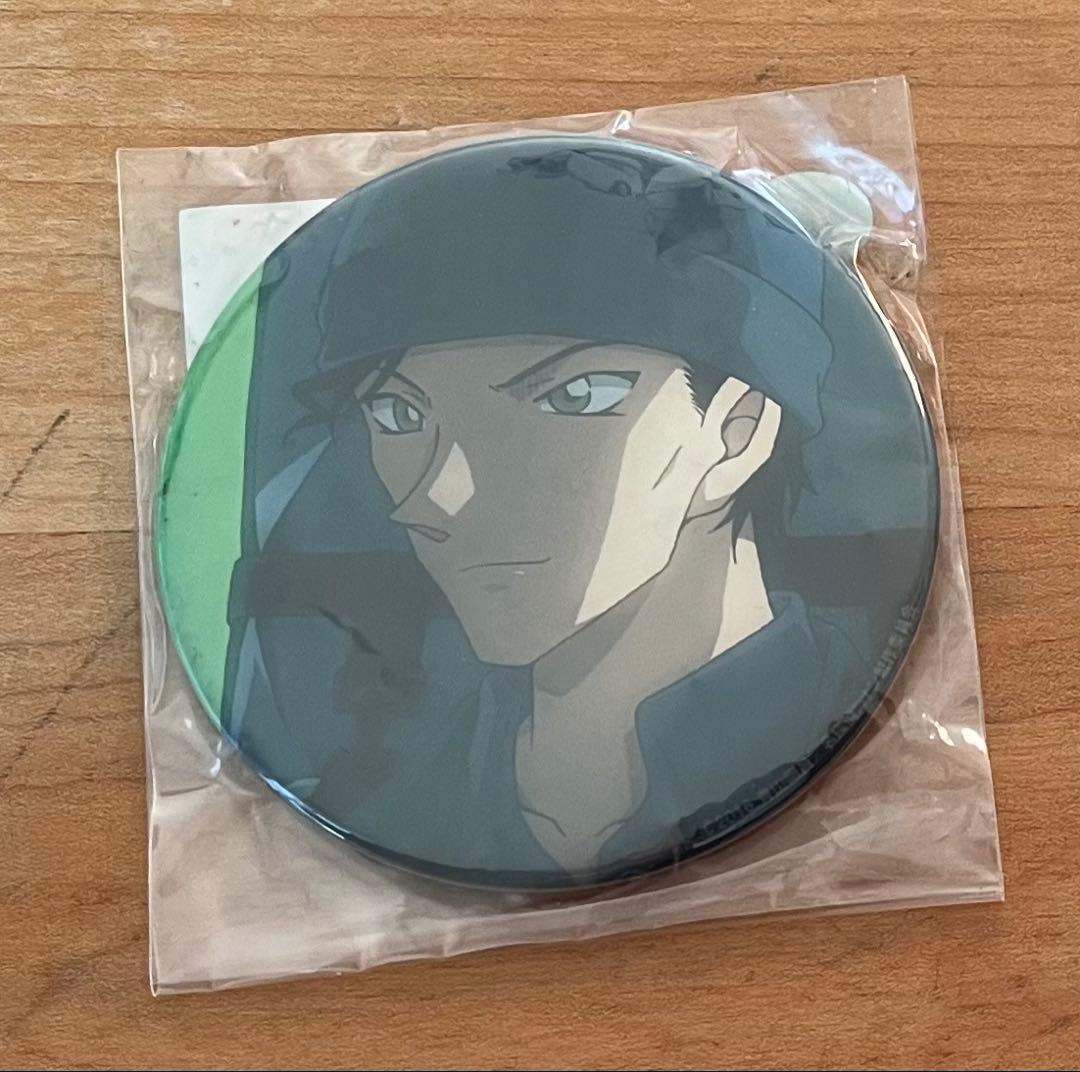 名探偵コナン　缶バッジ　赤井秀一　純黒の悪夢　人気柄　激レア