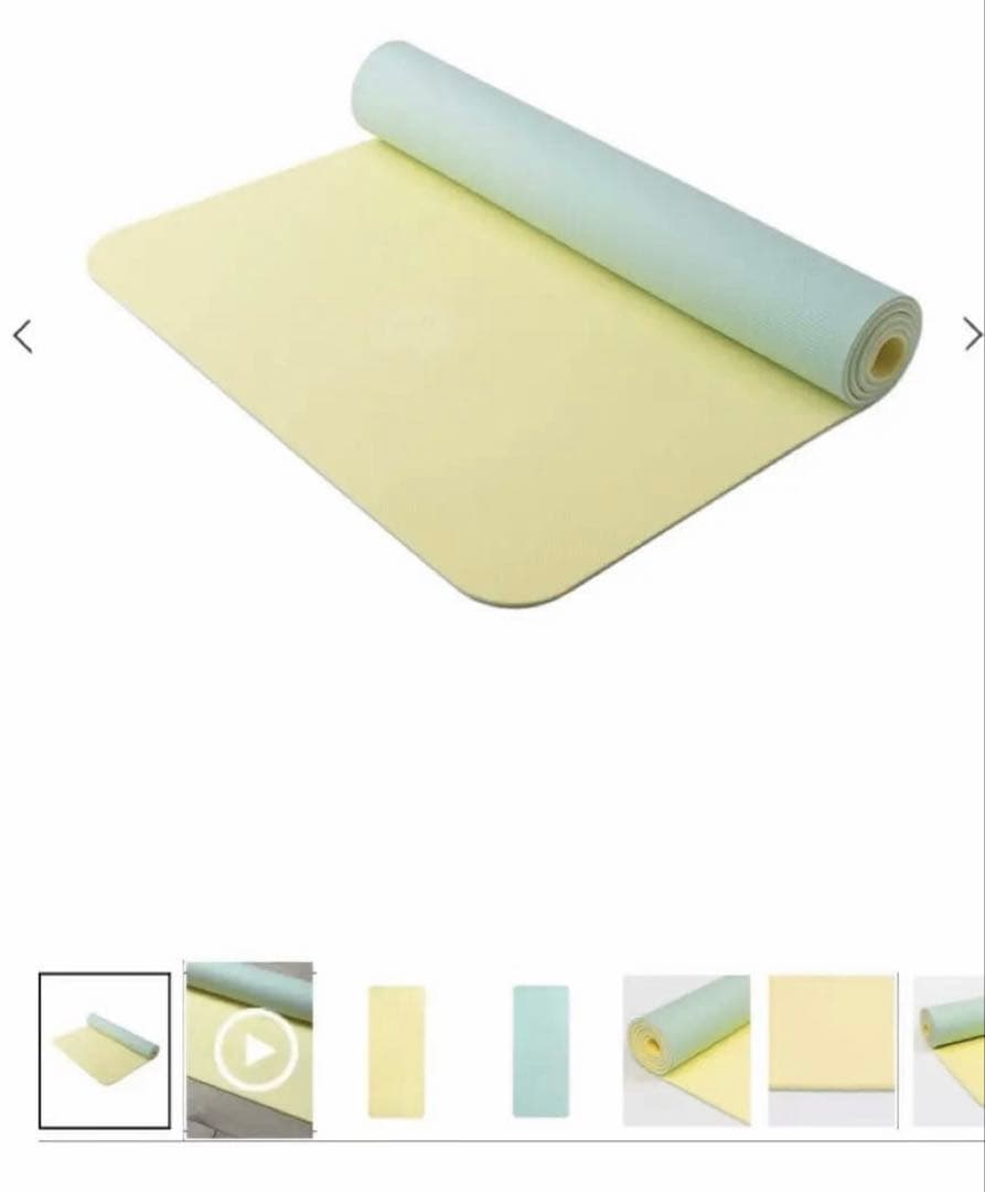 【新品未使用】SUKALA LAVA リバーシブルヨガマット レモンライム