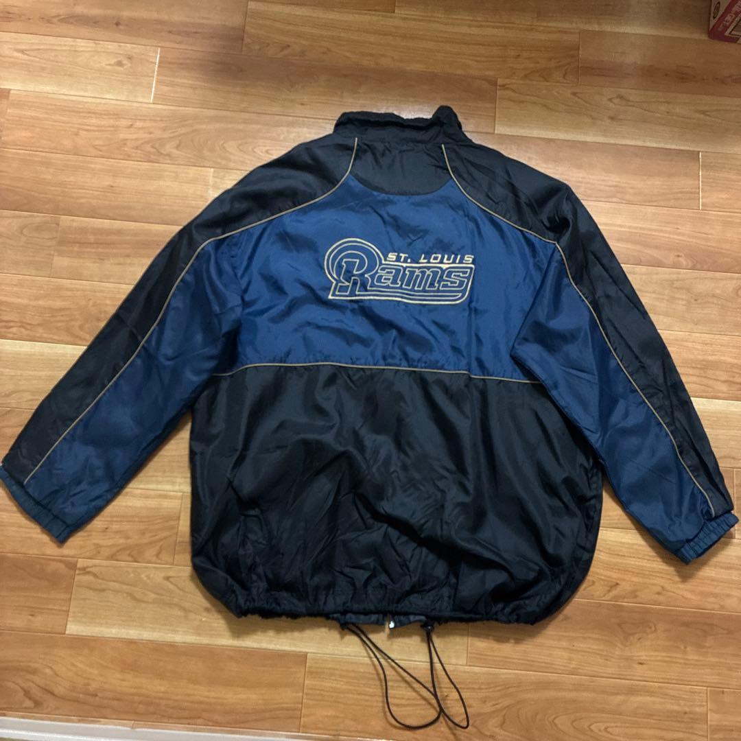 NFL セントルイス・ラムズ ジャケット 2XL 90s ヴィンテージ 刺繍ロゴ